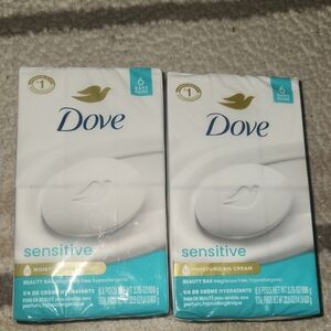 Dove Sensitive Beauty Bar - White